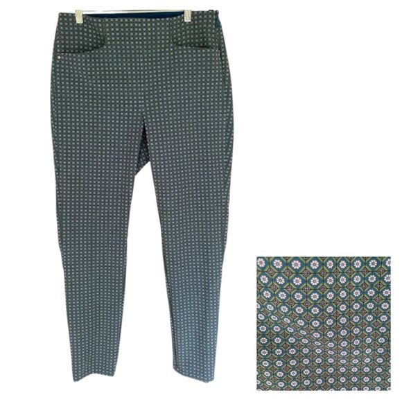 Ralph Lauren RLX Golf Women's Eagle Stretch Pants, Flower Geo. 10P - Picture 1 of 9